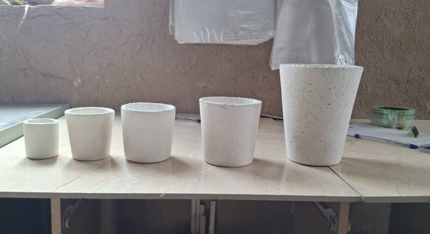 بوته شاموتی و آلومینایی و سیلیسی