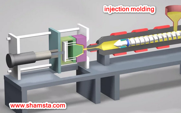 تزریق پلاستیک روش injection molding