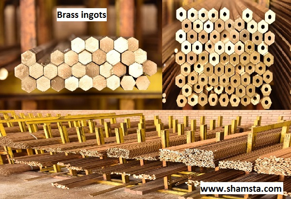 brass ingots